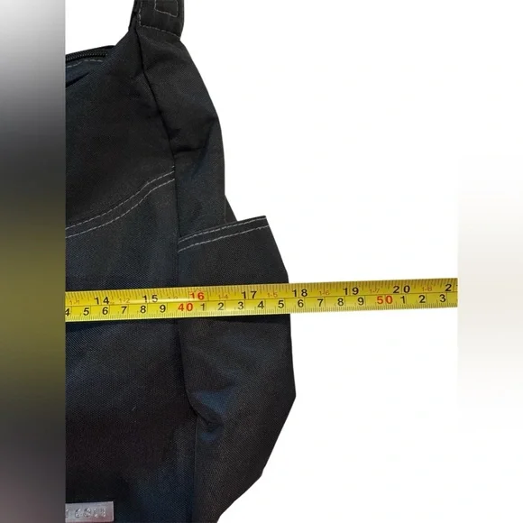 JJ Cole Metra Diaper Bag in the "Black Stitch" design #D - Picture 3 of 7